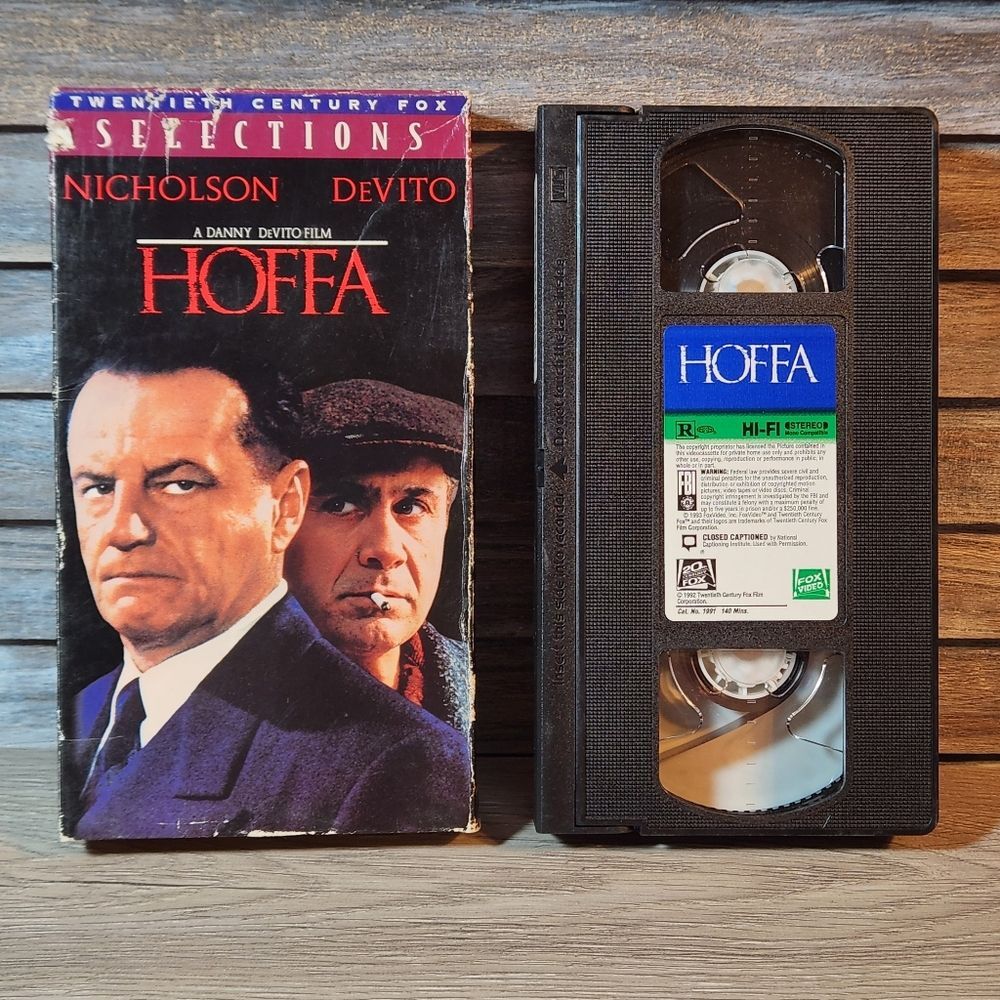 🖤 Hoffa VHS Tape
